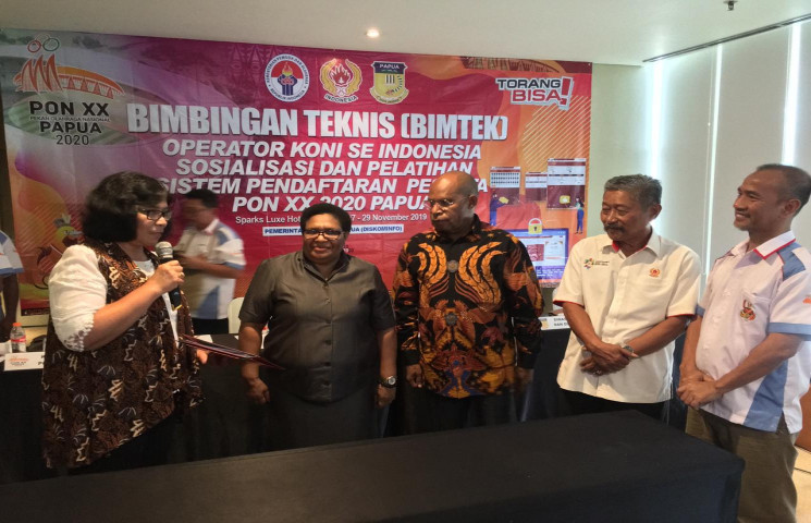 Diskominfo Gelar Bimtek Operator KONI se-Indonesia